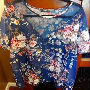 Floral Print Blouse